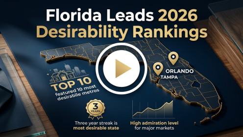 Florida Leads 2026 Desirability Rankings